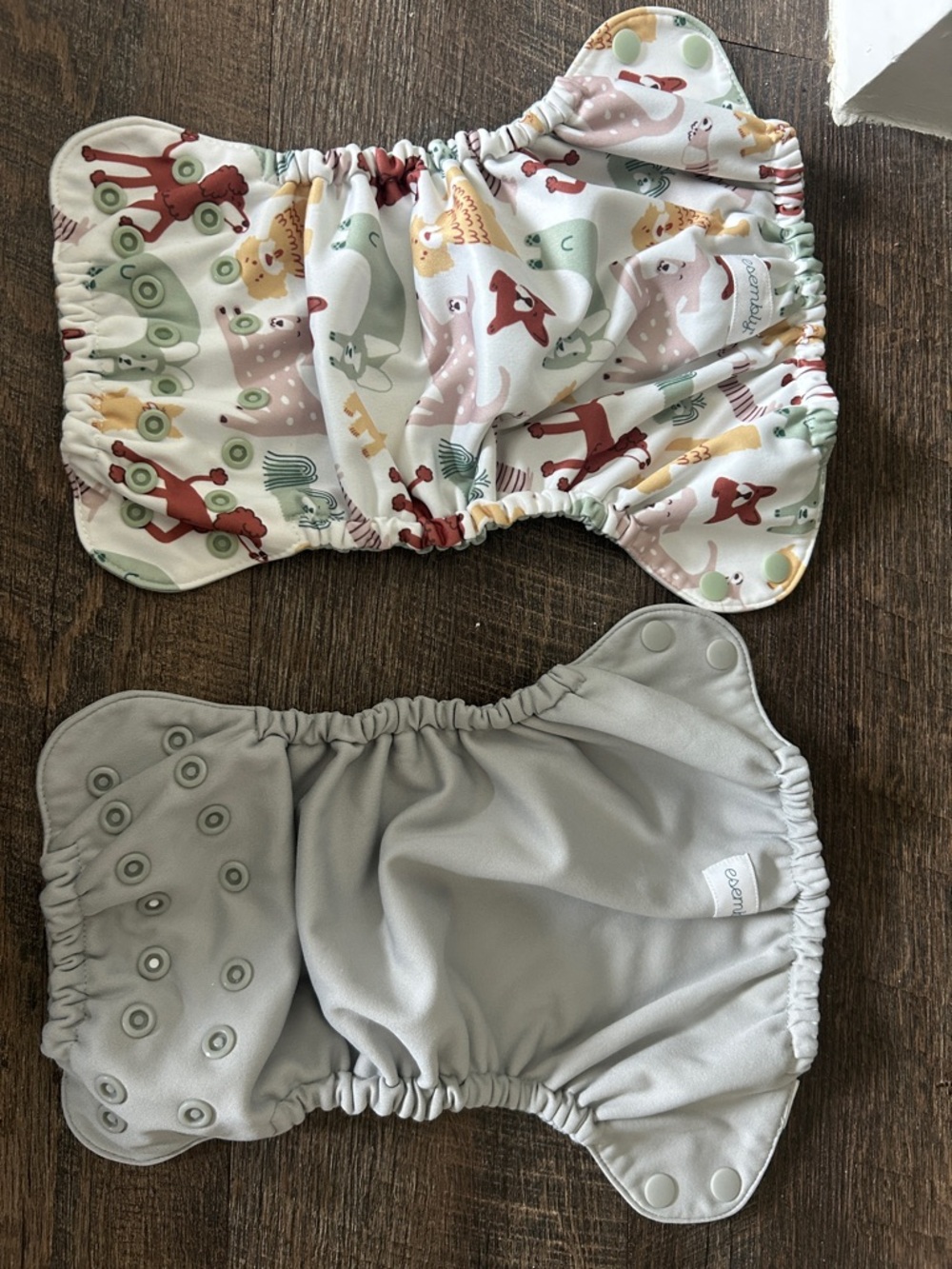 Esembly outer cloth diaper size 1, set of 2